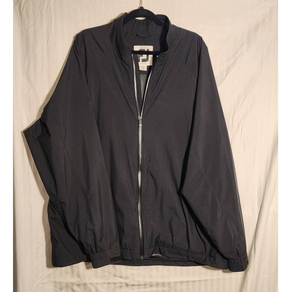 FJ FootJoy Men's DRY JOY Golf Soft Shell Jacket Black XXL